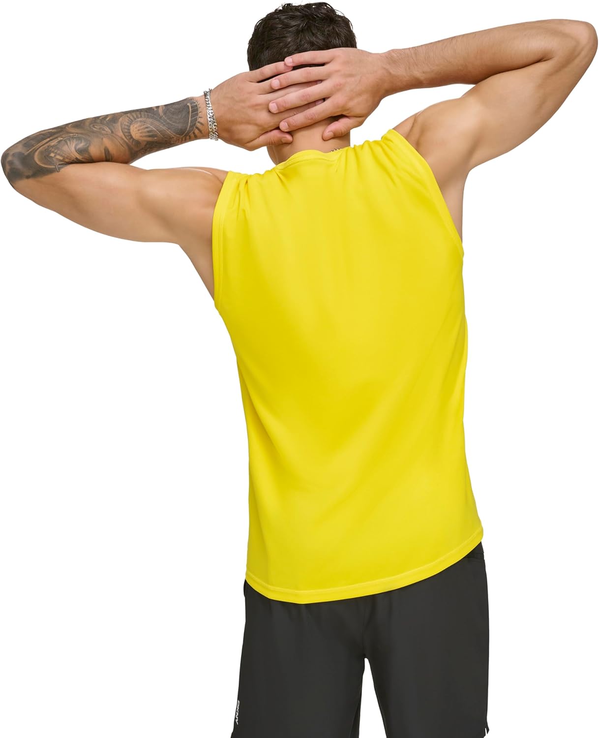 DKNY Mens Sleeveless Quick Dry 40+ Protection UPF Active Top - Image 5