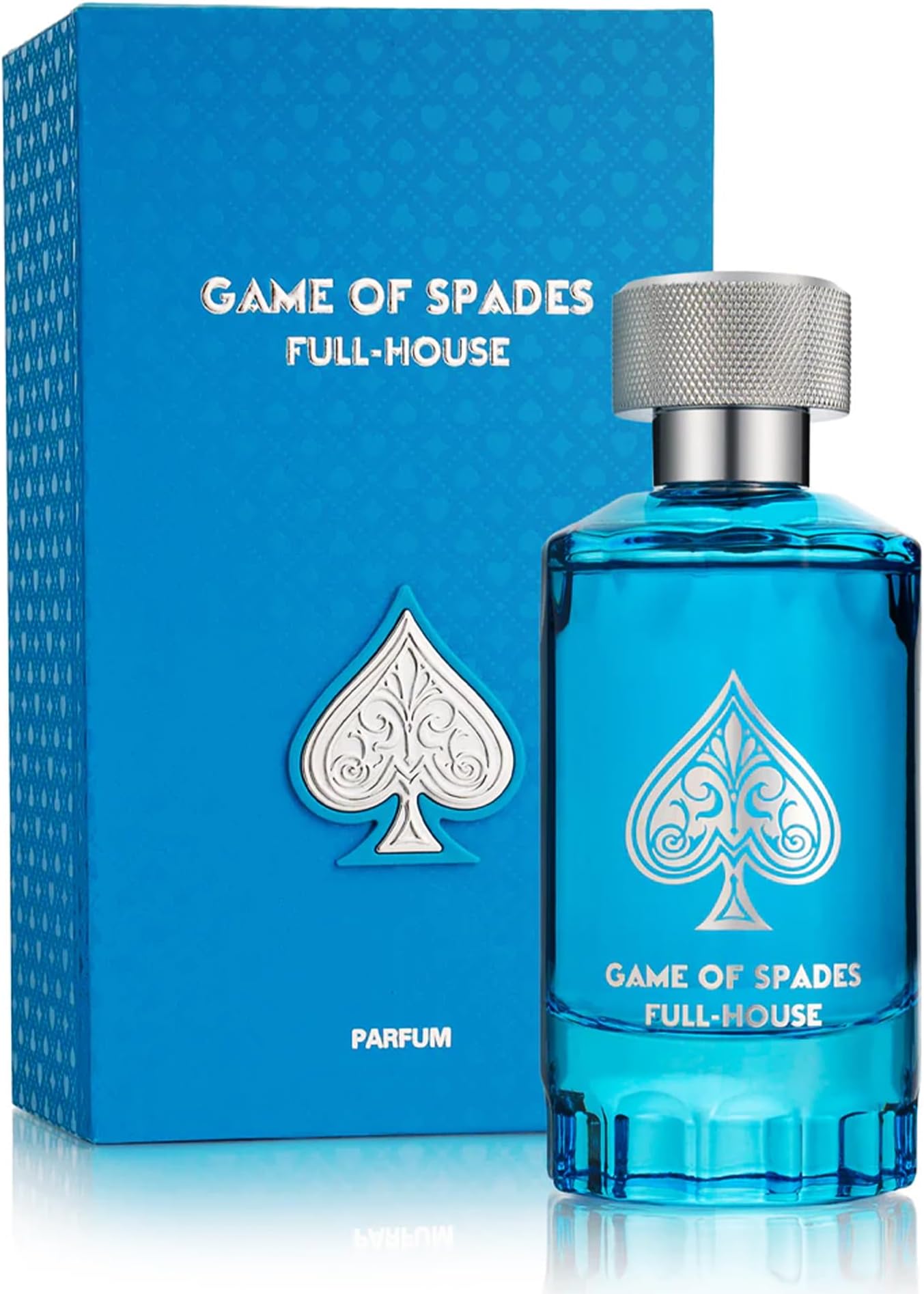 Jo Milano Game of Spades Full House Eau De Parfum Spray | 3.4 oz (100ml) | Cinnamon, Oud Wood, Neroli, Orange, Ginger Scent | Long Lasting Fragrance for Men and Women (Unisex)