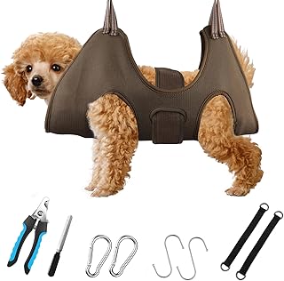 DaizySight Dog Grooming Hammock Kit for Small Dogs - Size S,