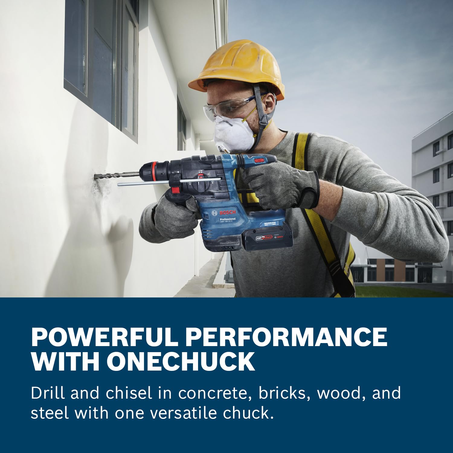 Bosch Professional 18V System perforateur sans-fil GBH 18V-22 X (avec L-BOXX-136)