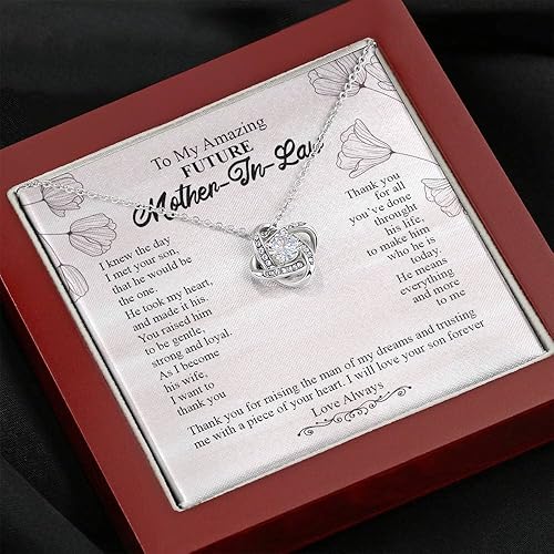 Miniatura 6 de To my amazing furure Mother-in-Ley Thank you for raising the man of my dreams and trusting me with a piece of your heart I will love your son