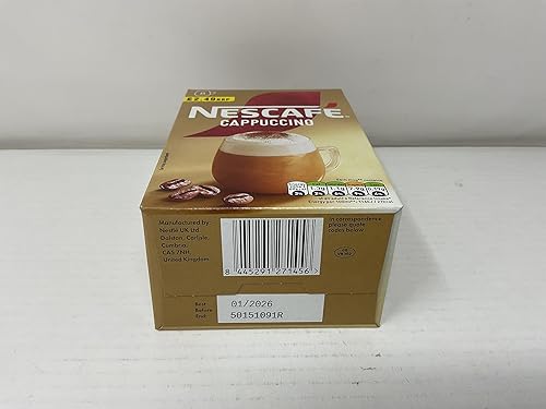 Miniatura 8 de NESCAFÉ Gold Cappuccino Original, 8 sobres, 4.80 oz (paquete de 6, total 48 bolsitas)