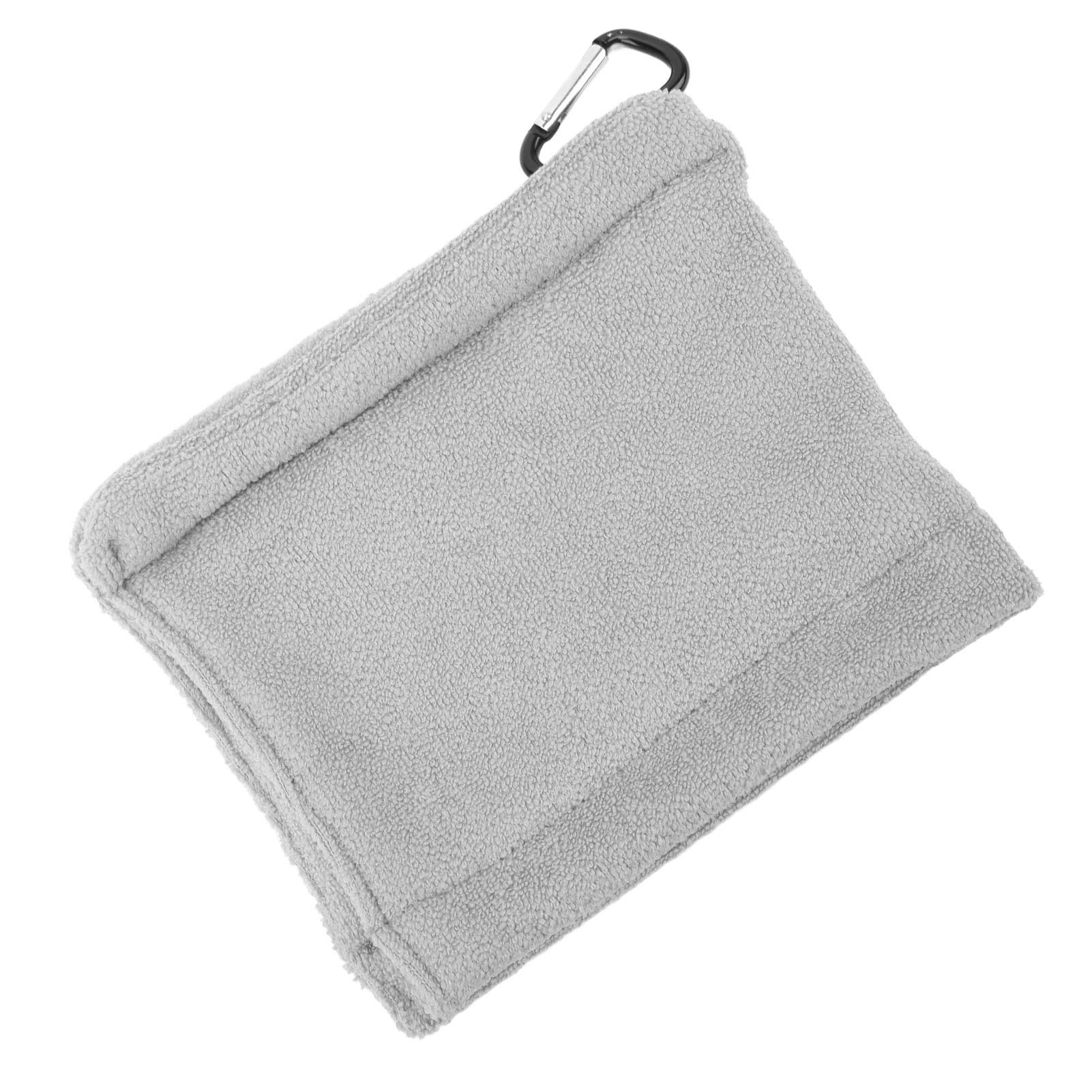 Microfiber Golf Towel, Safe Multifunction, Durable, Delicate Golf Towels, Portable for Ball (Grey)