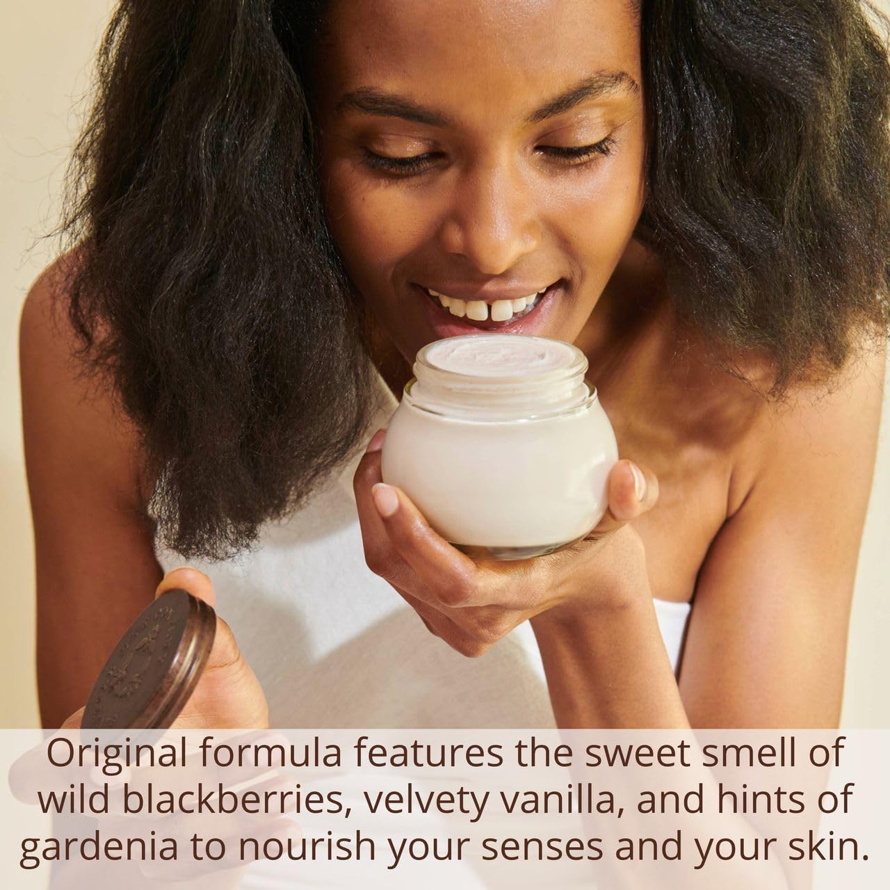 Savannah Bee Company Ultra-Rich Royal Jelly Body Butter Original Formula Set: Deeply Moisturizes, Nourish & Revitalize Skin with Sweet Fragrance of Blackberries & Velvety Vanilla (6.7 Oz & 1.65 Oz)