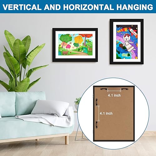 Miniatura 4 de TolleSonne Paquete de 8 marcos de arte para niños (8)