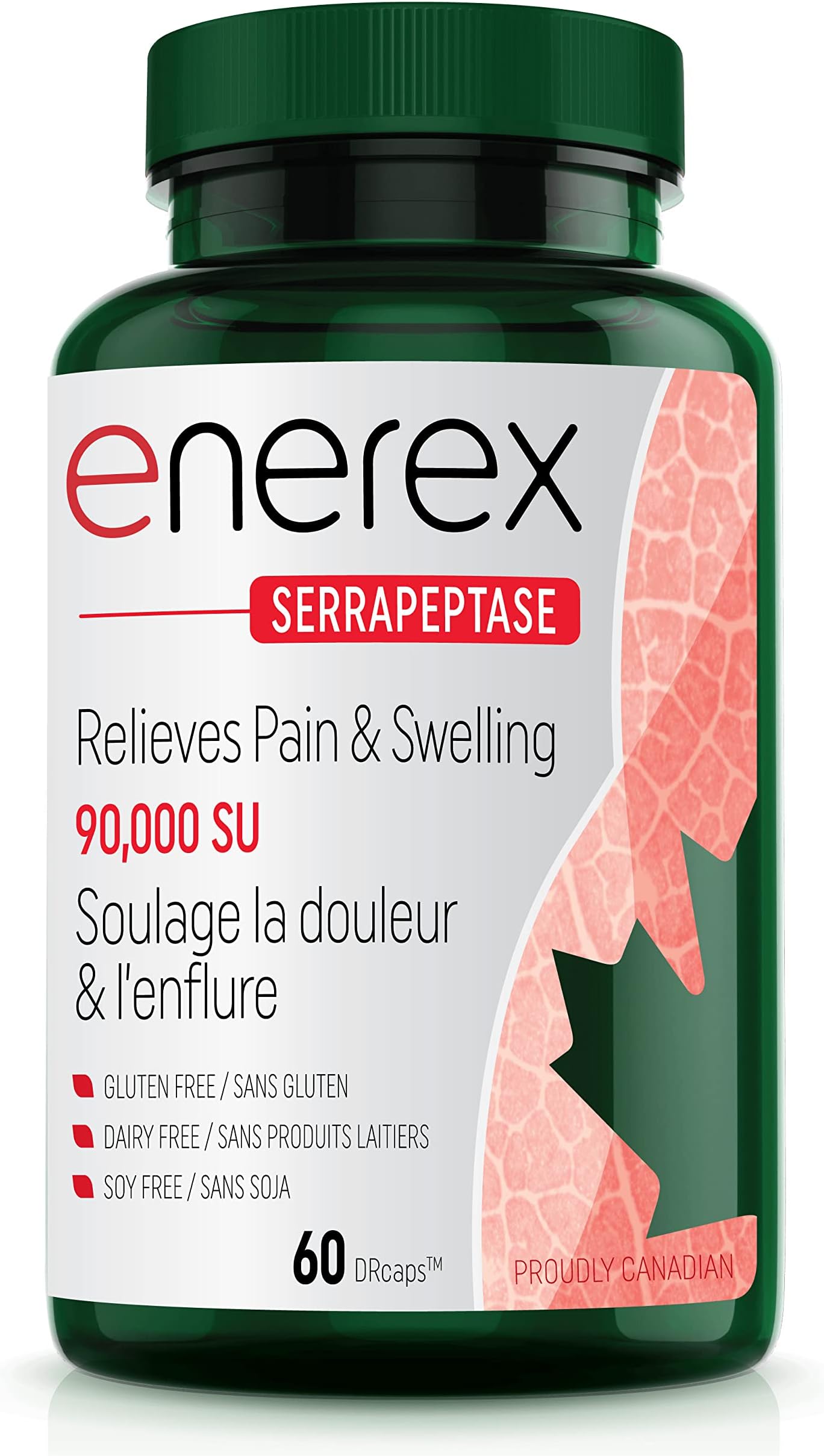 Serrapeptase 90K IU, 60 CT