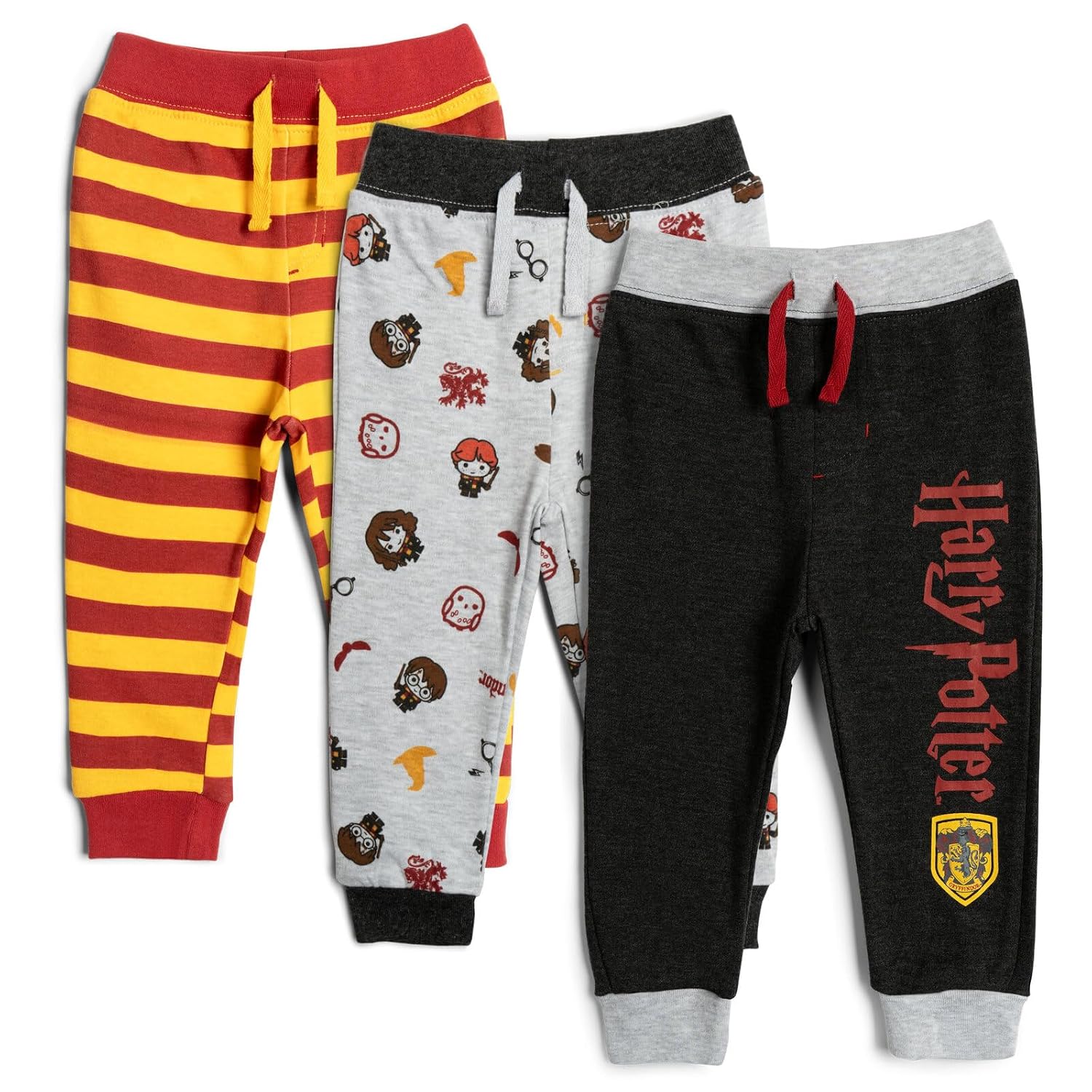 HARRY POTTER Baby Boys 3 Pack Jogger Pants Drawstring Gryffindor 0-3 Months - Review, Price and Buying Guide