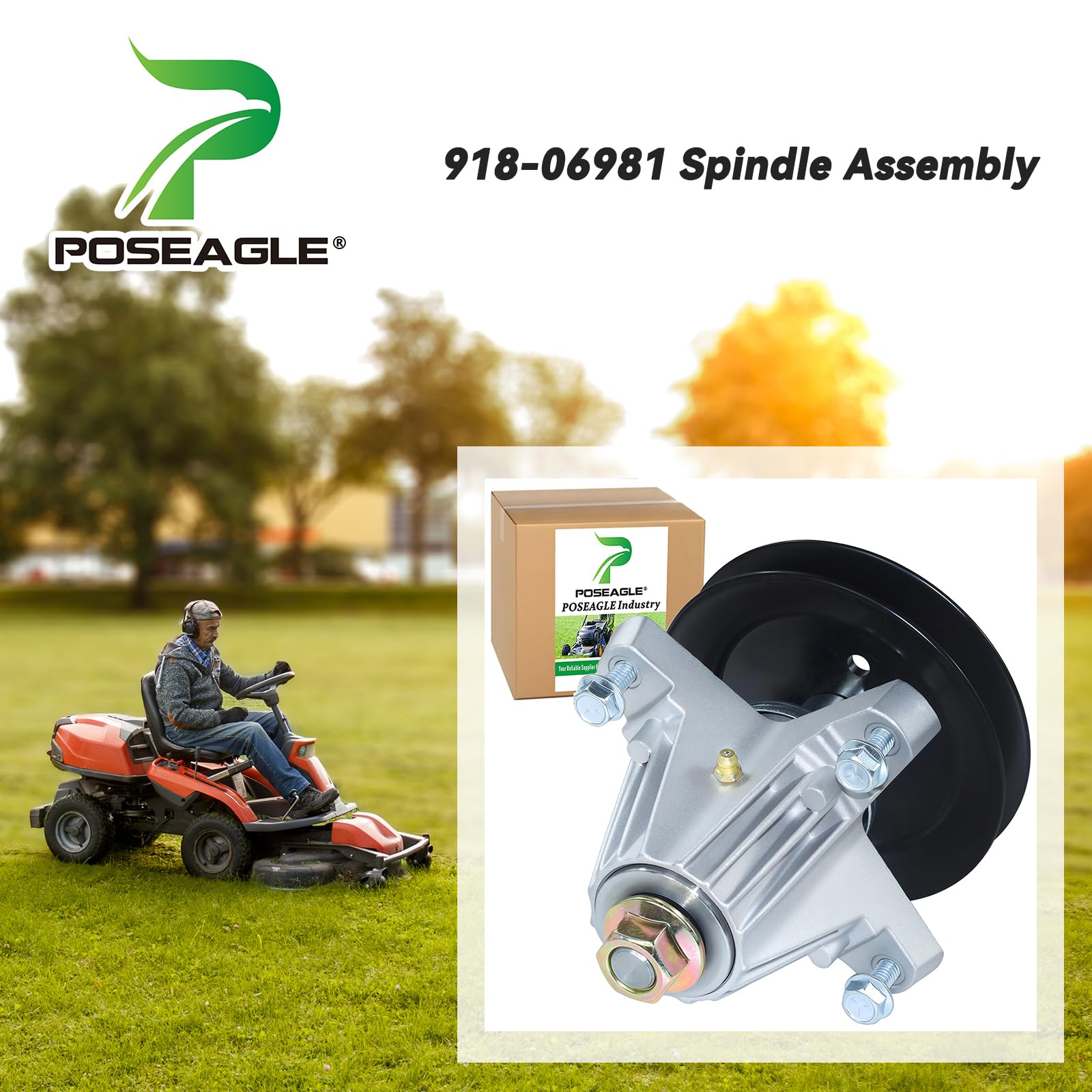 Amazon.com : POSEAGLE 918-06981 Spindle Assembly Replaces Cub