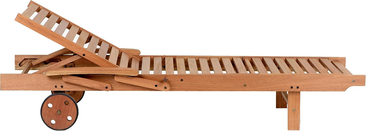 Amazonia Mariscal Eucalyptus Chaise Lounger