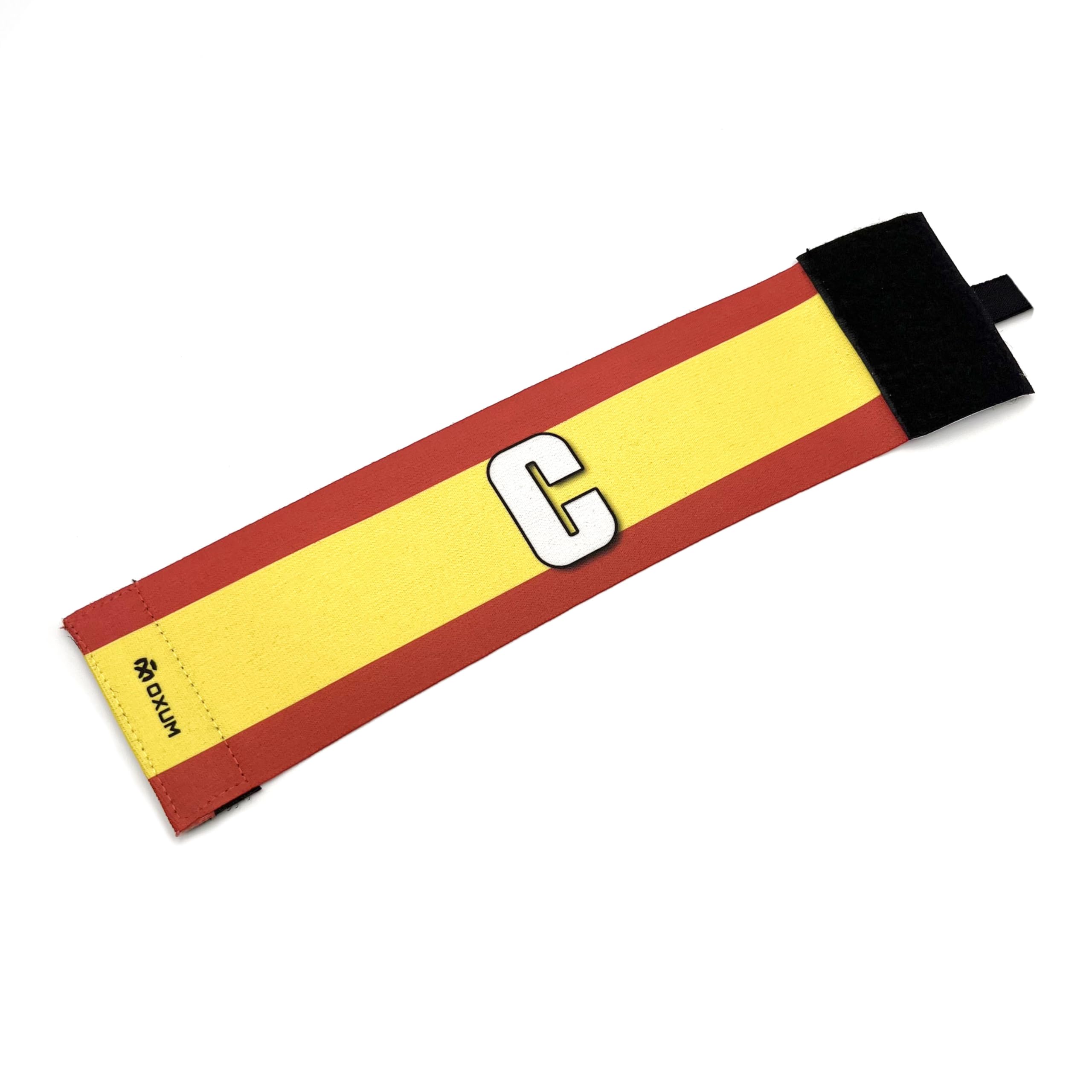Brazalete de Capitán OXUM Sport - Brazalete de Fútbol Elástico y Ajustable para niños y Adultos