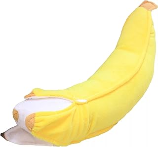 KiKi Monkey ピールバナナぬいぐるみぬいぐるみ枕クッション枕バナナクッション|| 誕生日プレゼントピロー|| || 装飾的な笑いのボルスターのための枕チェアクッションシートラウンドクリスマスギフト (100cm)