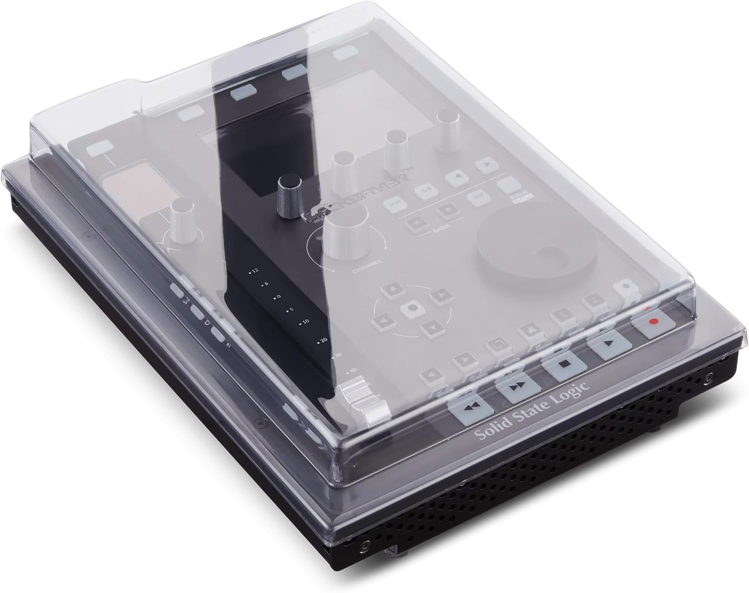 Decksaver Super Strong Polycarbonate Custom Fit Cover Compatible with Solid State Logic UF1 Controller, Equipment Dust Cover for Travel and Everyday Protection