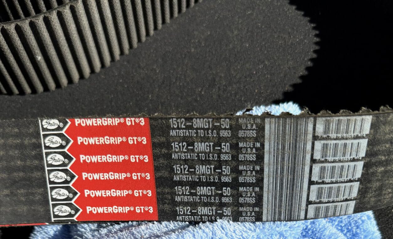 1512-8MGT-50 powergrip GT3 Synchronous Timing Belt 50MM