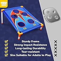 Vista 6 de TOY Life Bean Bags Toss Carnival Games, Cornhole, Outdoor Toys for Kids Ages 4-8, Backyard Game Sports & Outdoor Play, Outside Toys for Ages 5-7, 1