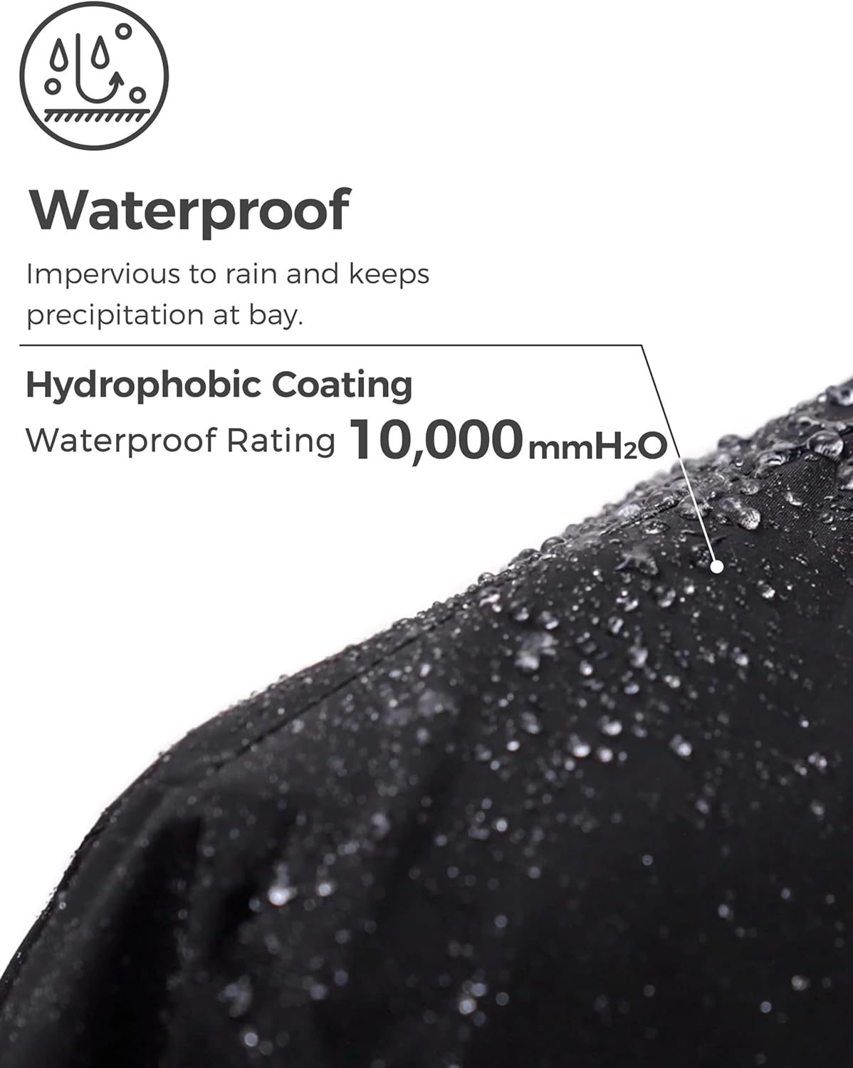 wantdo Men's Waterproof Ski Jacket Warm Winter Snow Jacket Snowboarding Jacket with Hood - Image 5