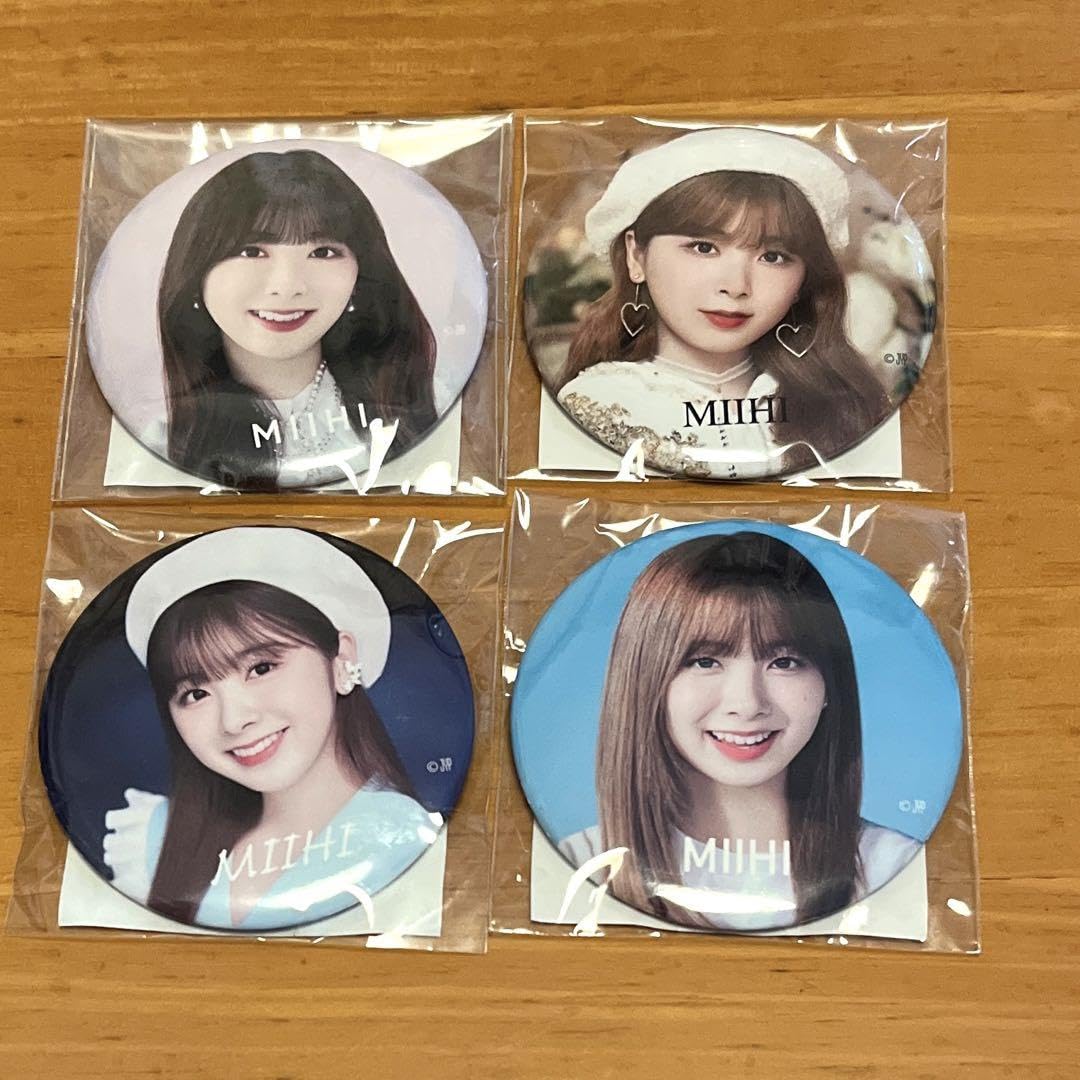 Amazon.co.jp: niziu ミイヒ 缶バッジ 缶バッチ COCONUT Blue Moon  