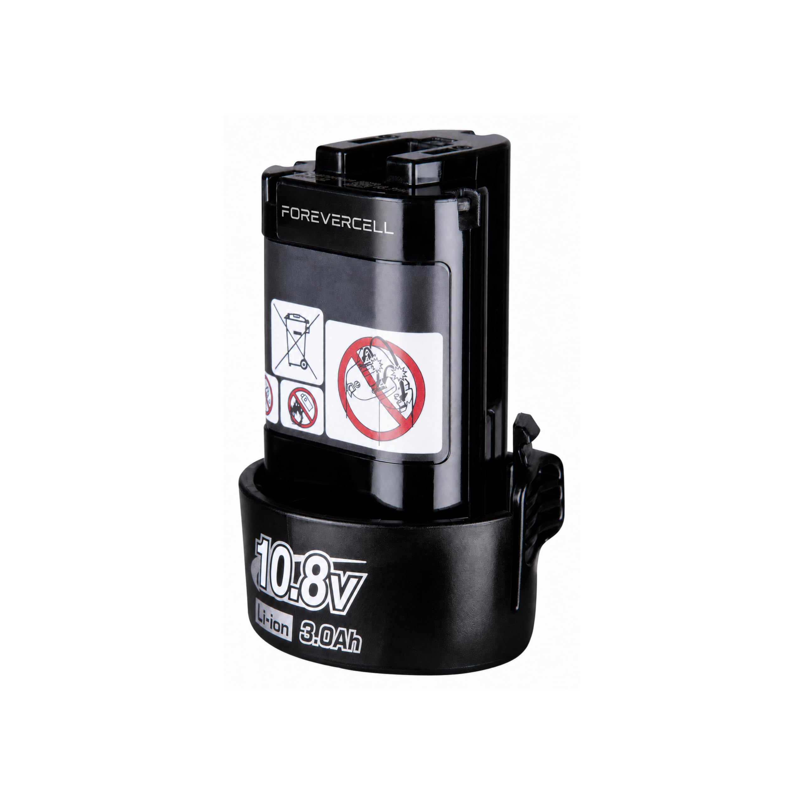 Juego de 2 baterías de repuesto de 10,8 V y 3,0 Ah compatibles con Makita 10,8 V batería de ion de litio