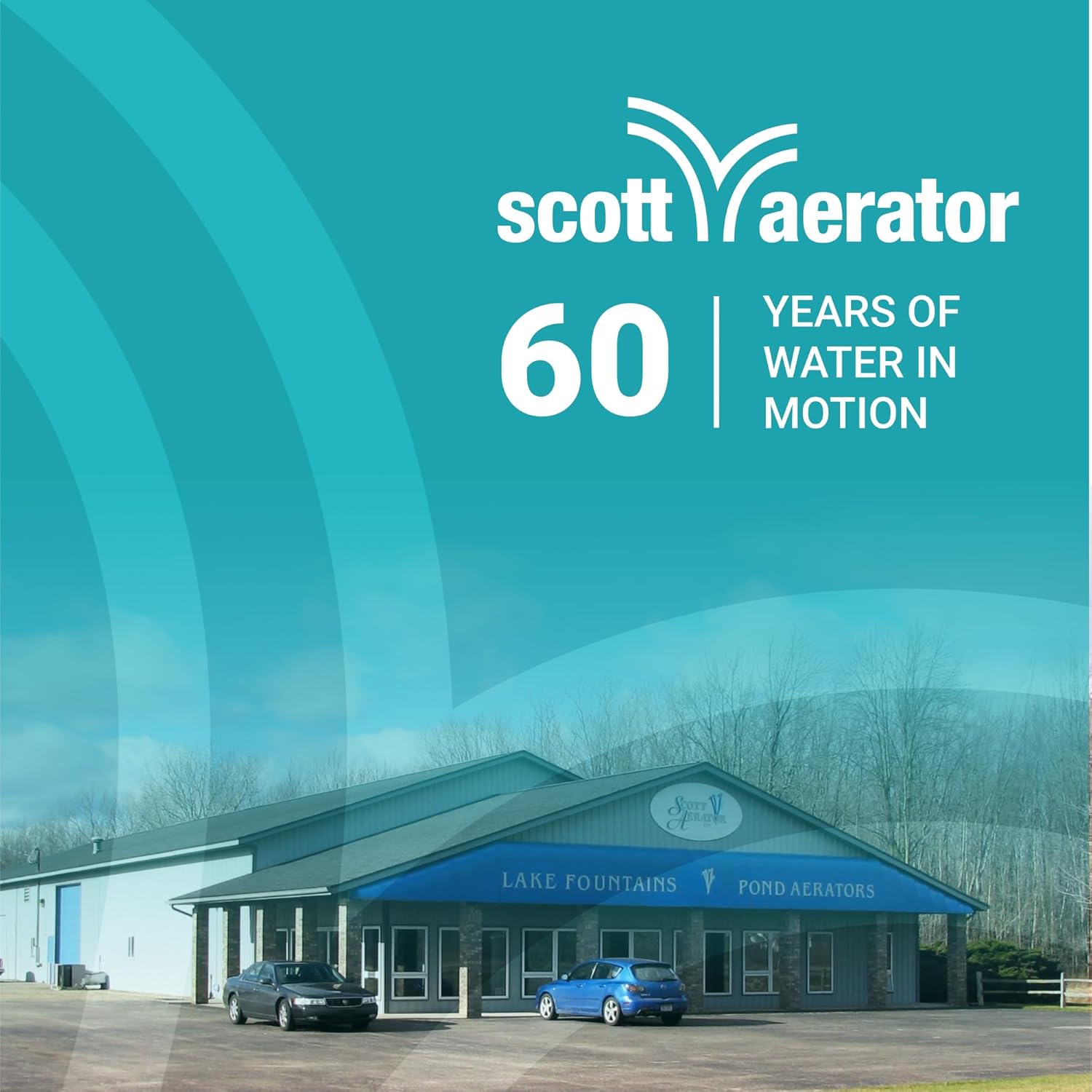 Scott Aerator DA-20 Display Pond Aerator – 1/2 Horse Power 115V 100ft Cord | Aerating Pond Fountain for Large Ponds | Pond Aerator Pump for Small Ponds | Pond Aeration System | Made in USA