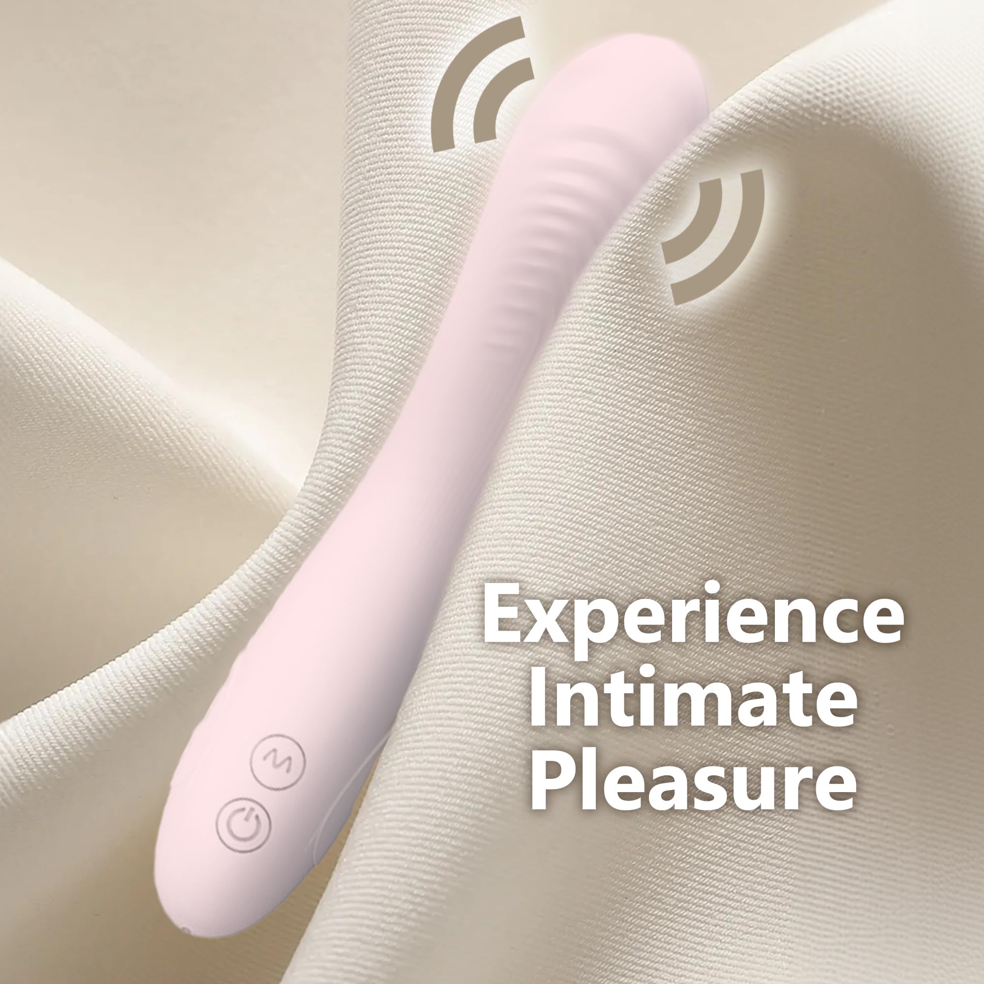 small curved vibrator 8-Function Classic Chic Curve main image 1