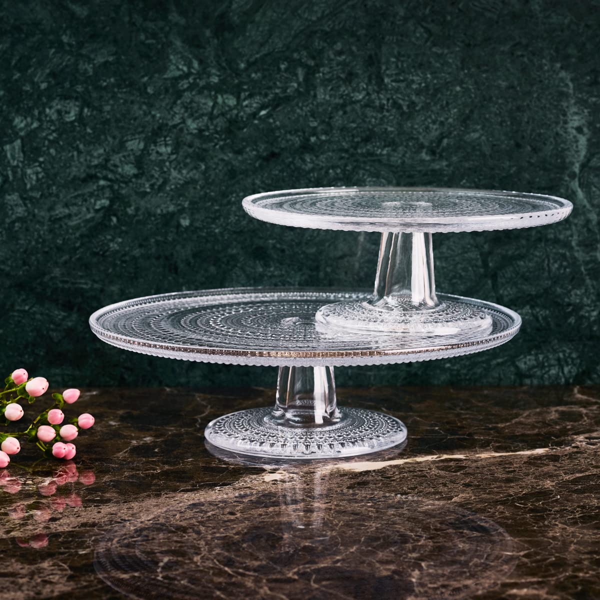 Kastehelmi ケーキスタンド 240mm クリア Amazon.com: Iittala Kastehelmi Cake Plate or Stand, 9.5