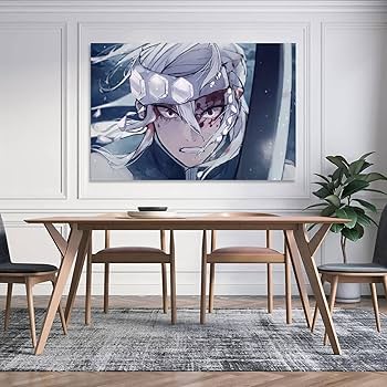 Amazon｜鬼滅の刃 宇髄 天元 うずい てんげん 油絵アニメ