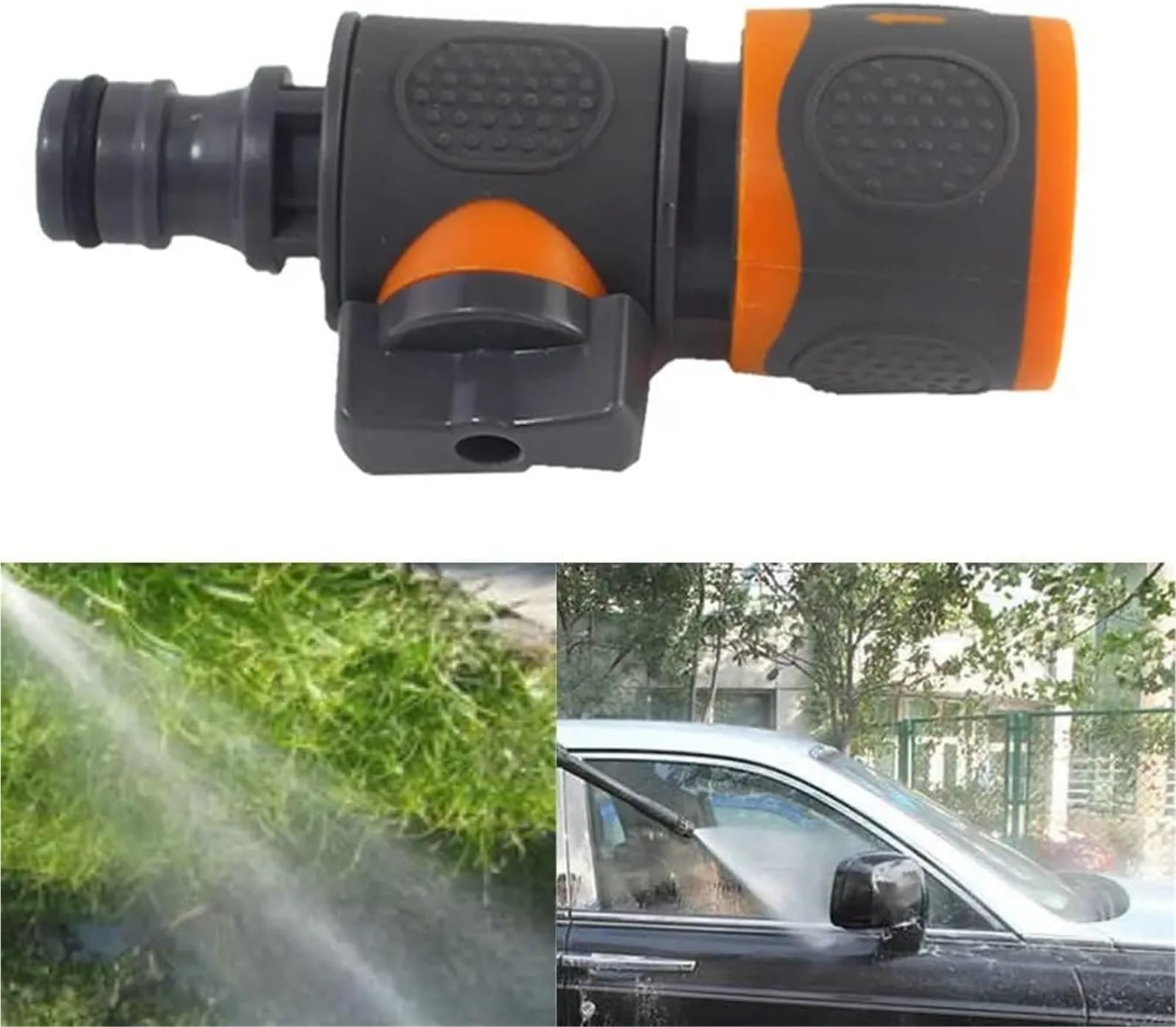 1-9 pz Tubo da Giardino Quick Connect Adattatori Rubinetto Valvola di Intercettazione Raccordo di Irrigazione Connettore for Rubinetti Pistole A Spruzzo Sistemi(B 6Pcs)
