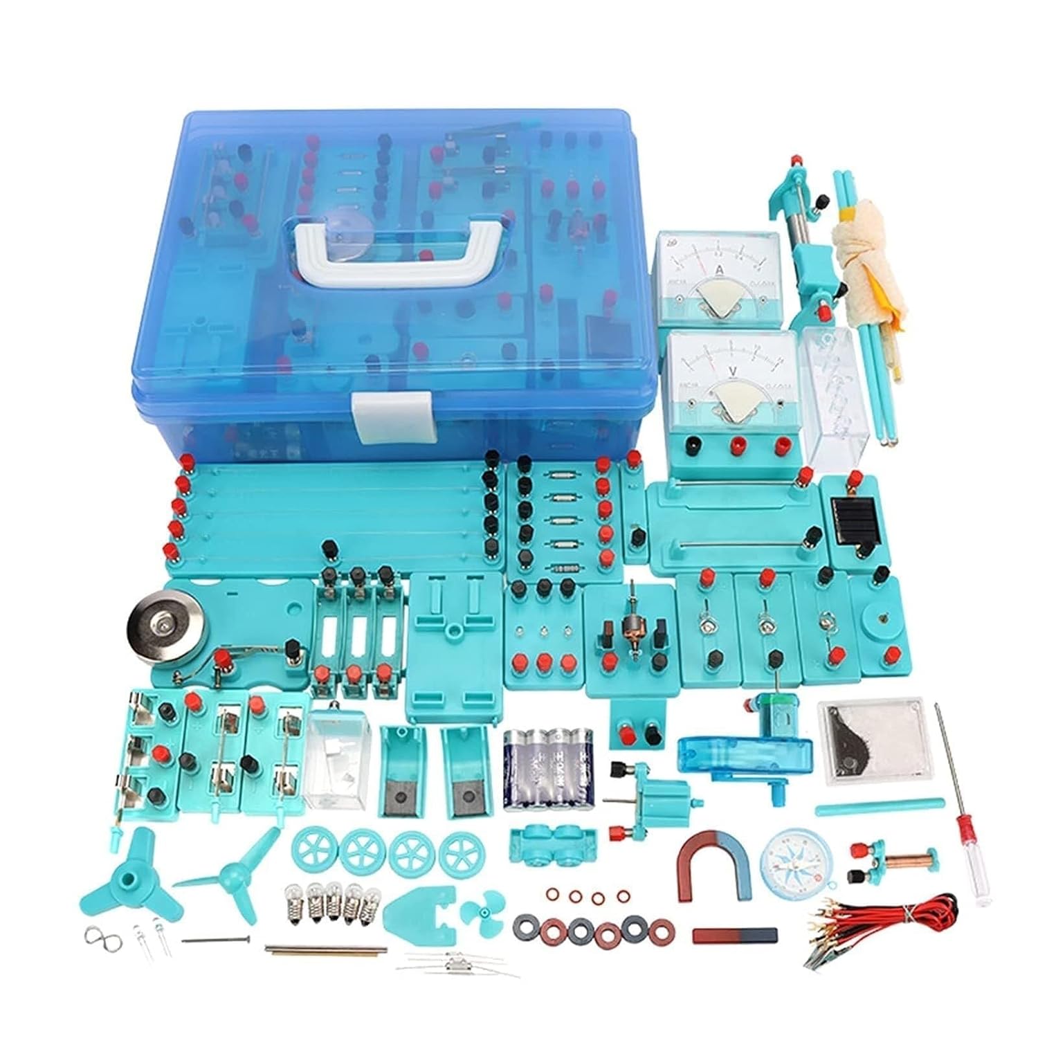 Electromagnetic Experiment Box, Physical Electromagnetics Teaching Instrument, Junior High School Physics Circuit Experiment Equipment,
