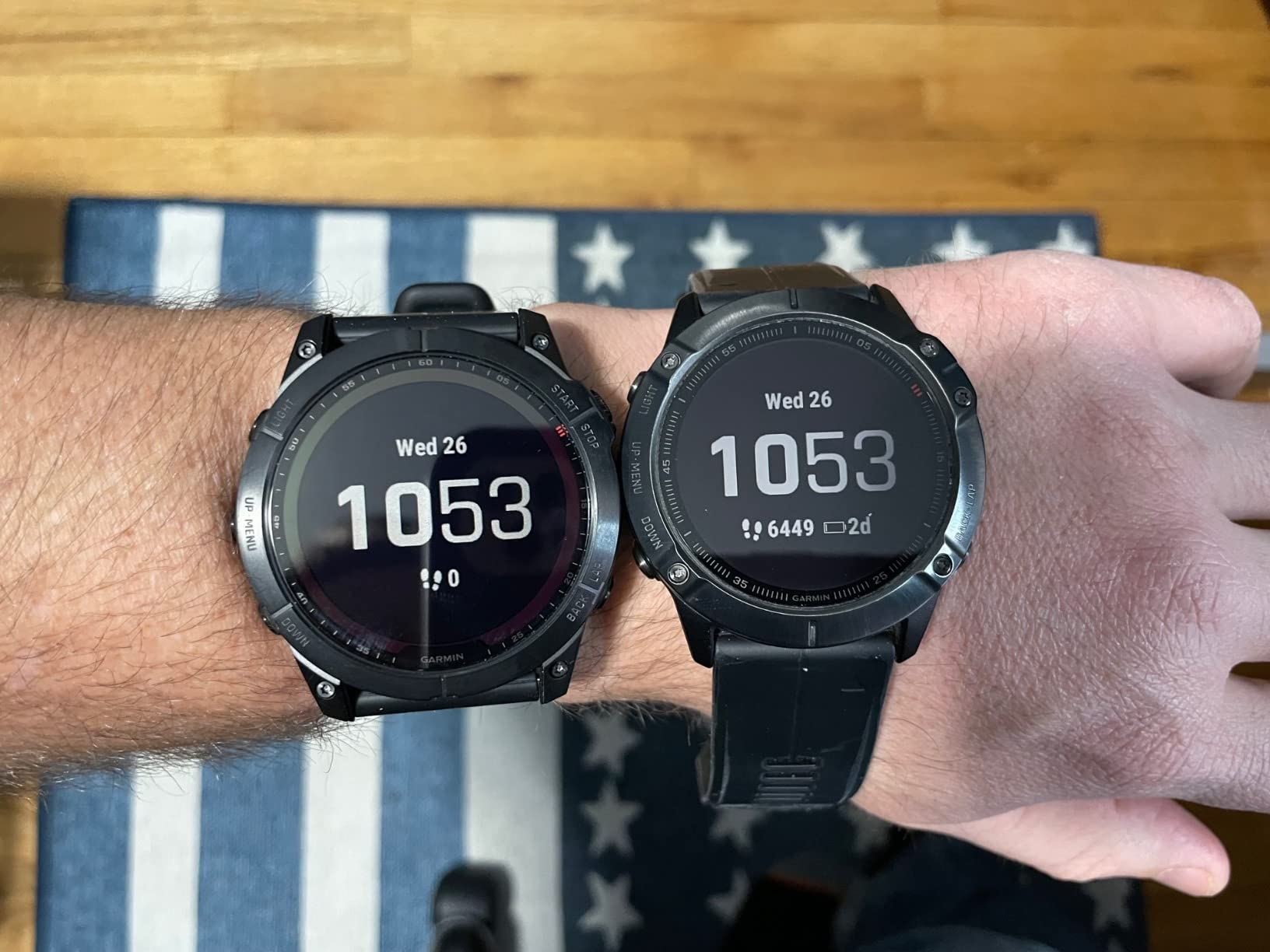Garmin Fenix 7x Sapphire Solar - Black DLC Titanium with Black