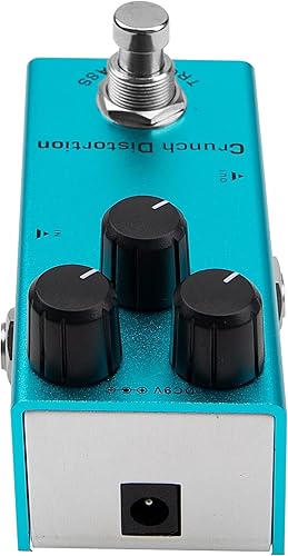 Miniatura 5 de Mini pedal de efectos de guitarra eléctrica, carcasa de metal, adaptador de CC de 9 V, True Bypass para kit de guitarra eléctrica múltiple