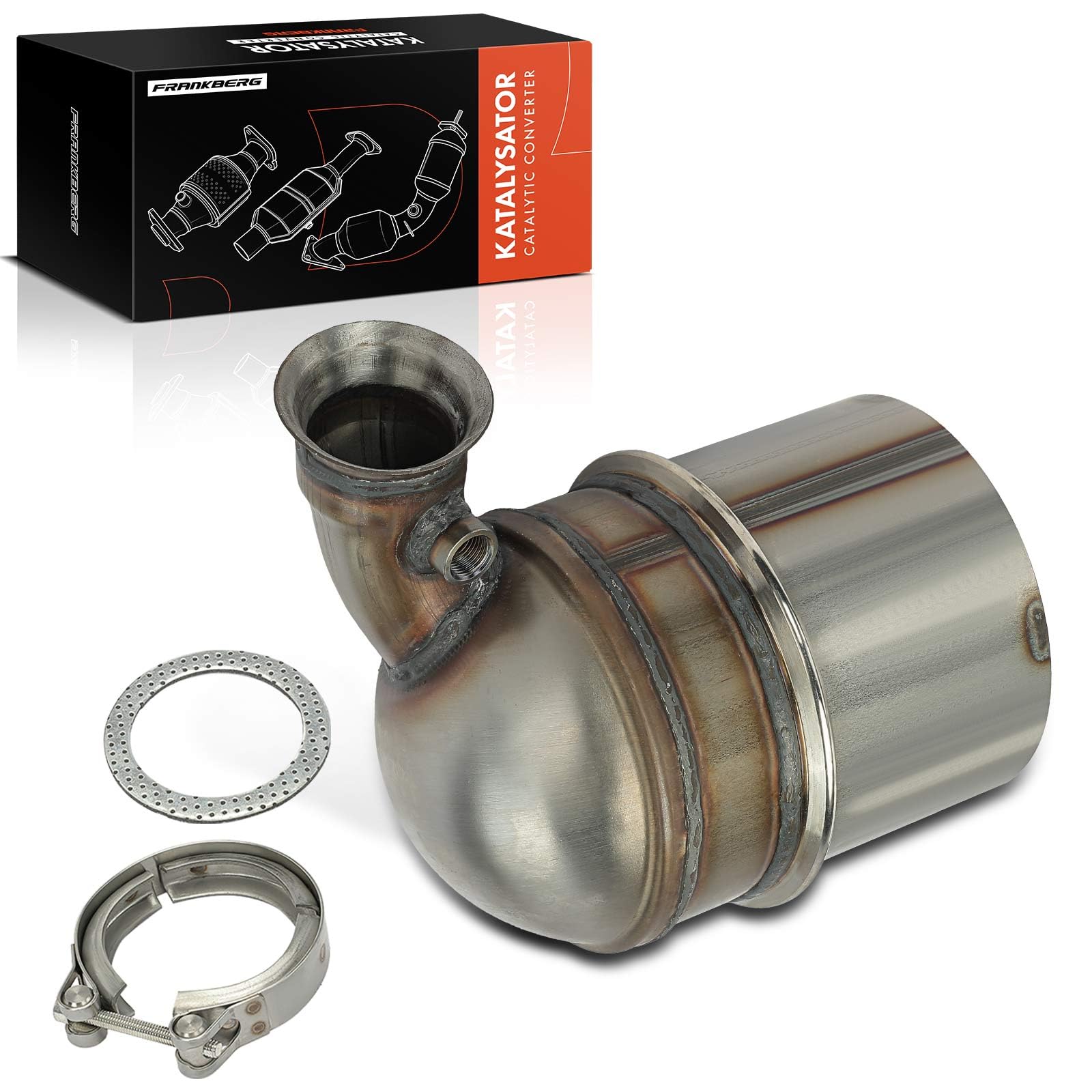 Frankberg Filtro de partículas diésel (DPF) 1731XK | Compatible con: C4 II NC, DS5, 308 II L3 LB LH LP LW, 2008 I CU, C5 III Ruptura RW, Tipi de socio, 207 SW WK, 508 I 8D