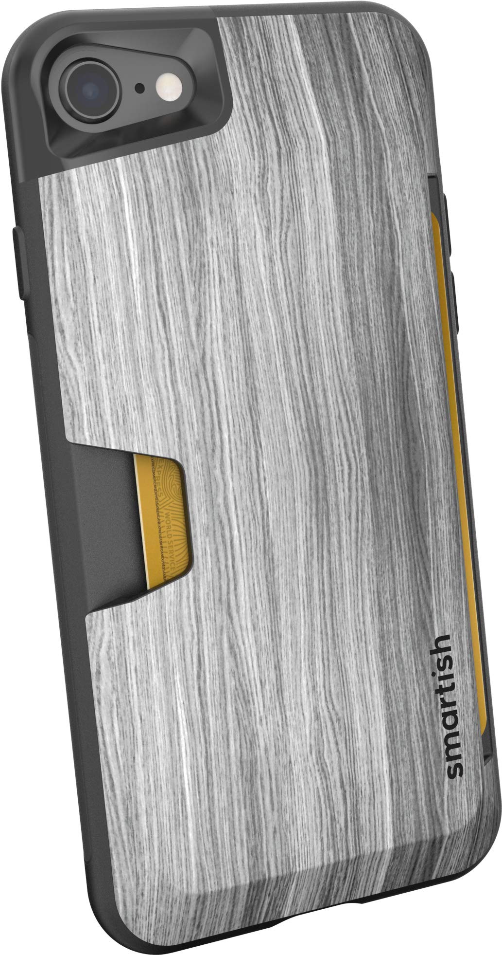 Smartish iPhone SE Wallet Case - Wallet Slayer Vol. 1 [Slim + Protective + Grip] Credit Card Holder for Apple iPhone SE 2022/2020 & iPhone 7/8 - Chef's Special