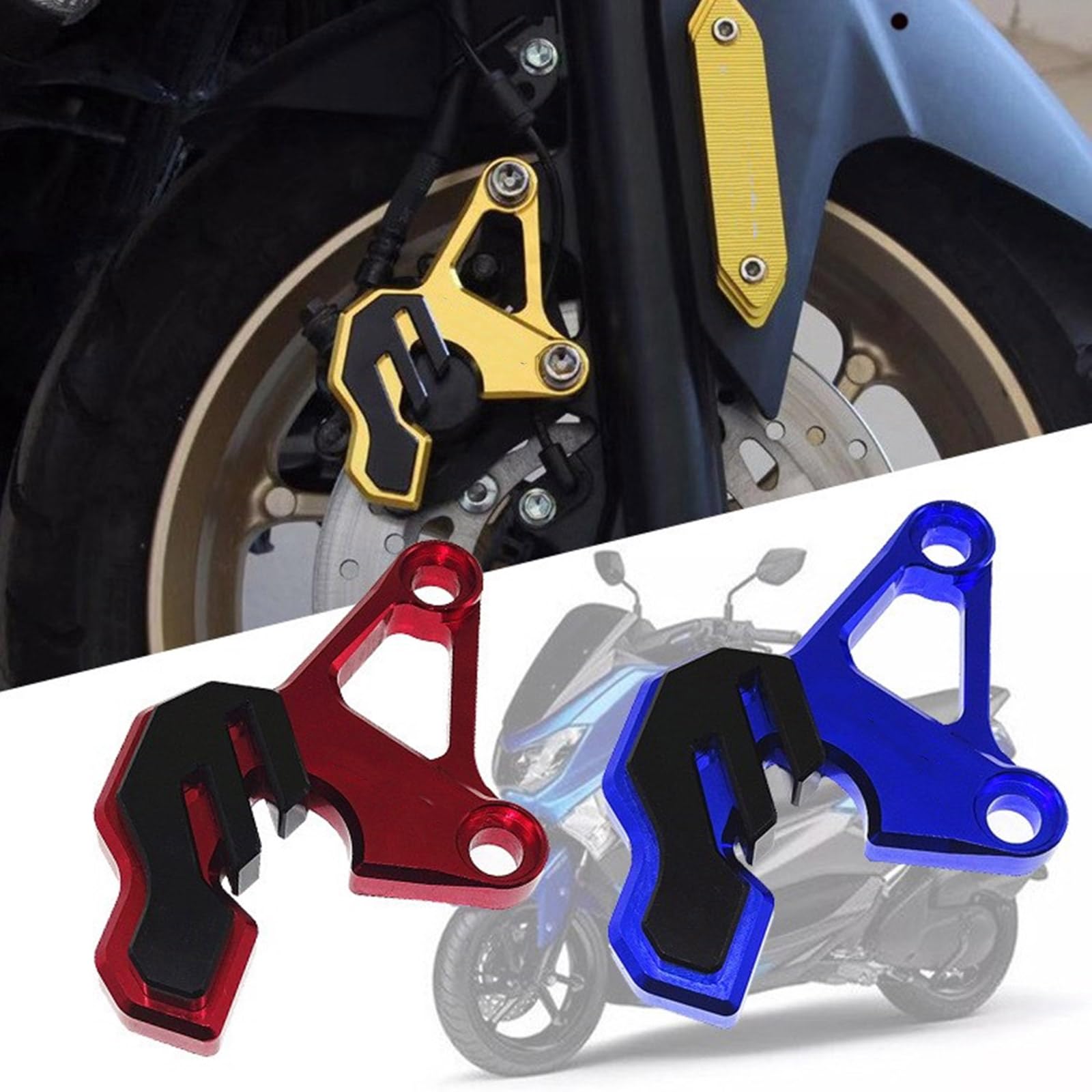 Copri Pinza Freno Con Viti E Lavatrici Alluminio Parafreno Copertura Accessori Moto