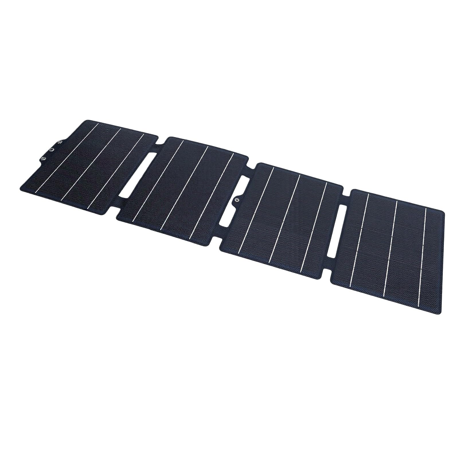 AMONIDA Pannello Solare da 25W Caricabatterie per Più Dispositivi