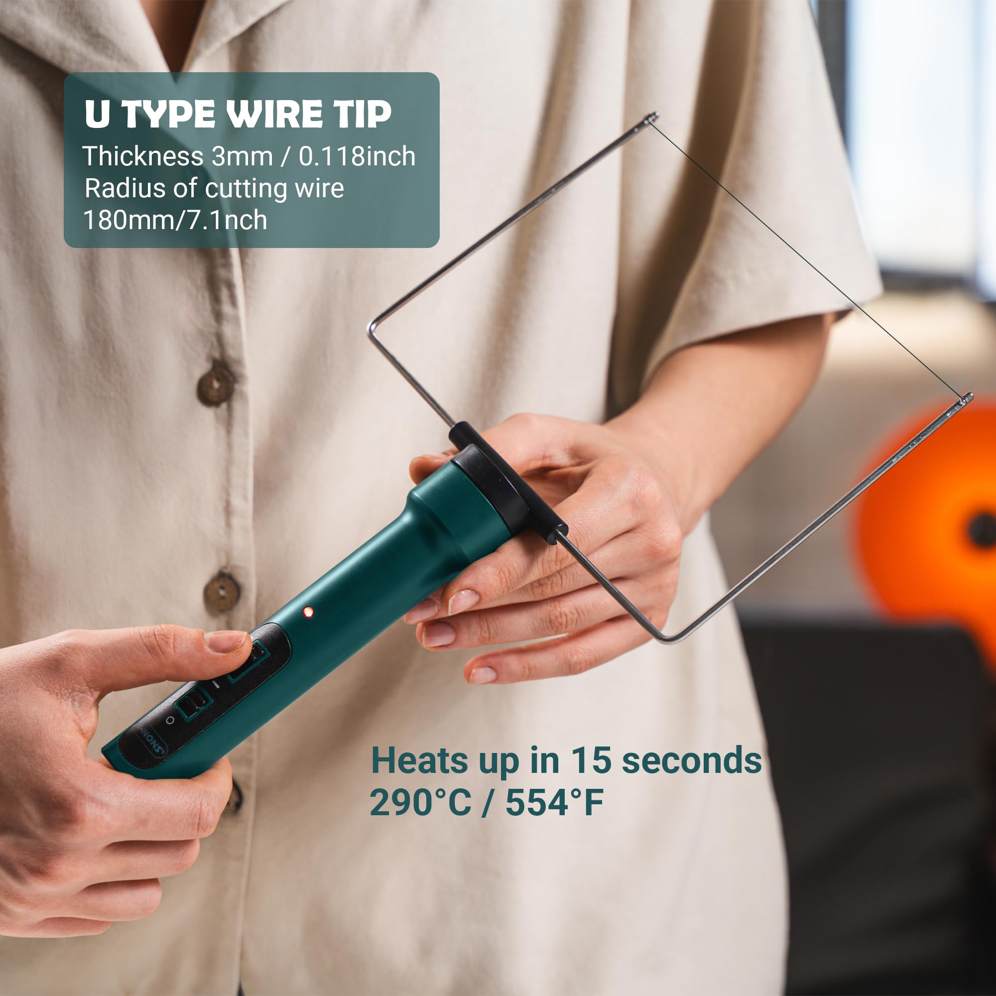 Outil Pyrogravure Bois Fil Chaud Découpe Polystyrène Winons - 30W Avec 25 Buses - Pyrogravure Et Soudure Outil Craft Thermique