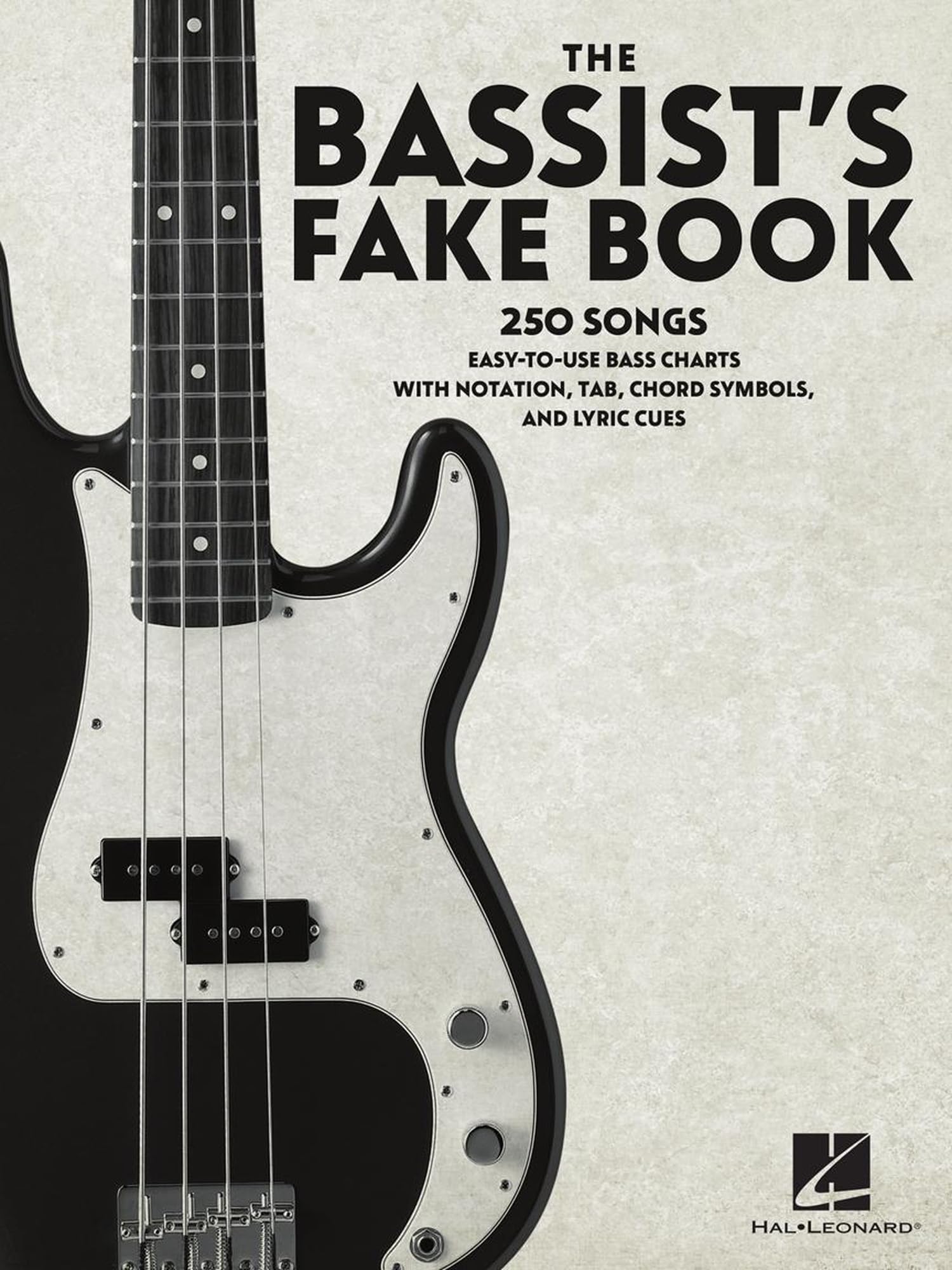 The Bassist's Fake Book | 250 Songs with Easy-to-Use Bass Charts, Notation, TAB, and Lyric Cues | Bass Guitar Songbook for Beginners and Experienced Players | Ultimate Bass Collection Sheet Music