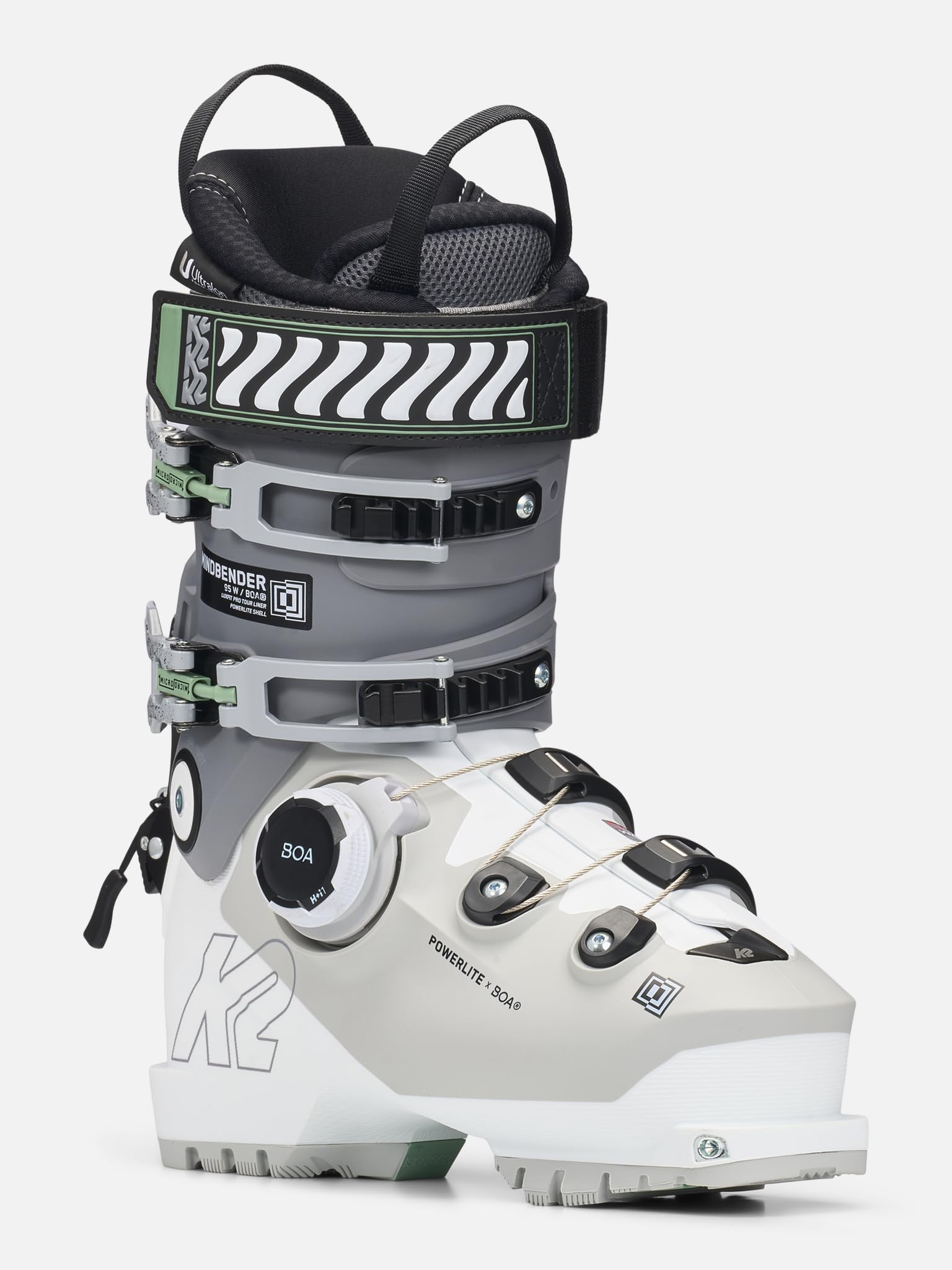 K2 - Scarpe Da Sci Mindbender 95 Boa W Bianco Donna - Donna - Dimensione 90 - Bianco