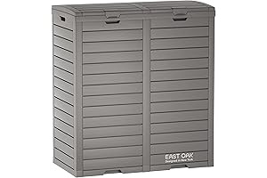 EAST OAK 76 Gallon Outdoor Trash Can
