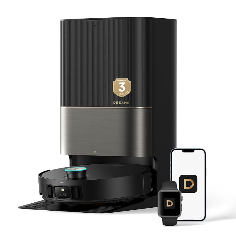 dreame X50 Ultra with Self-Cleaning All in One Robot Vacuum and Mop X50 Ultra-B