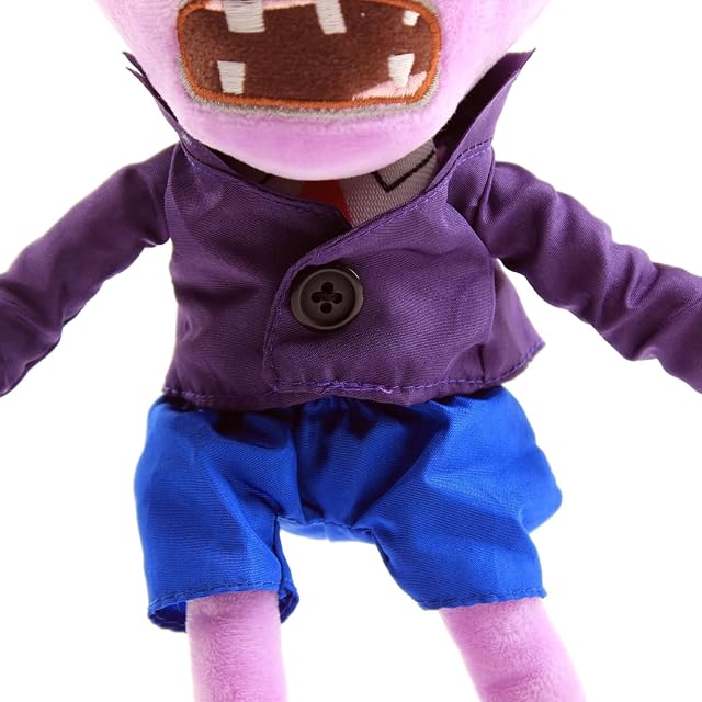 Foto 6 de 6 de Laruokivi Zombie Peluche Juego de Juguetes 1 2 Zombie Morado Relleno de Peluche Suave muñeco