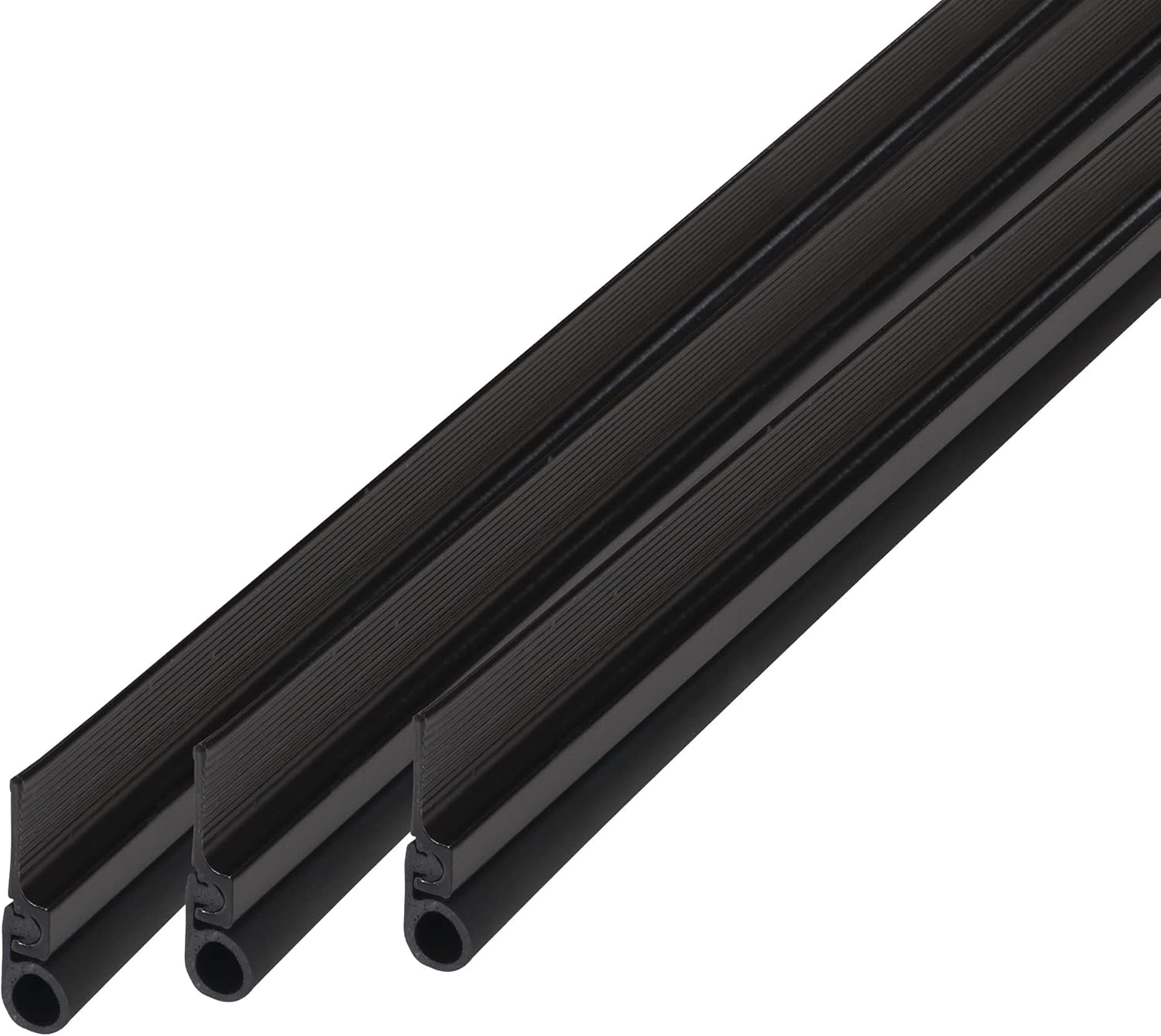 M-D Building Products 43305 Brown Aluminum and Vinyl Cinch® Self-Adhesive Top and Sides Door Seal Kit 42" Brown