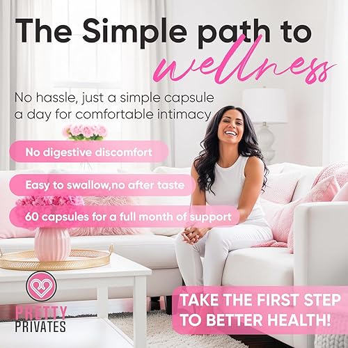 Miniatura 5 de Probióticos vaginales femeninos para mujeres, equilibrio de pH con prebióticos y mezcla de lactobacillus, probióticos para mujer para la salud