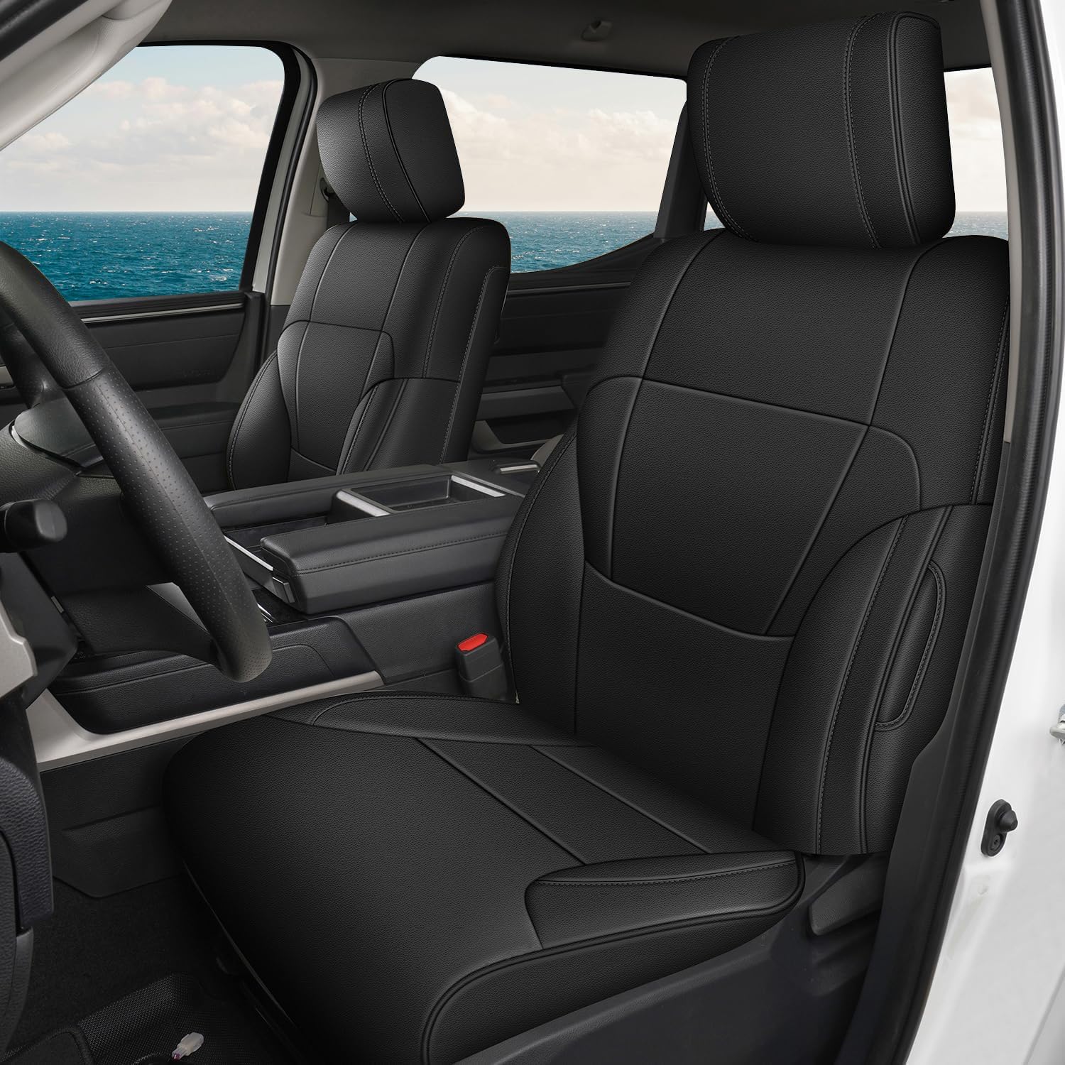 TTX LIGHTING Seat Covers (Black, Full Seat 01/2022-2025)
