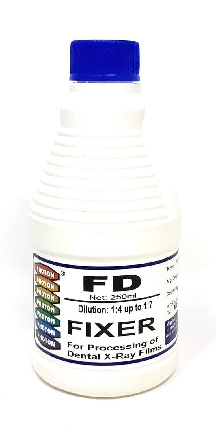 Photon Xray Fixer liquid for Processing Dental Xray Films 250ml