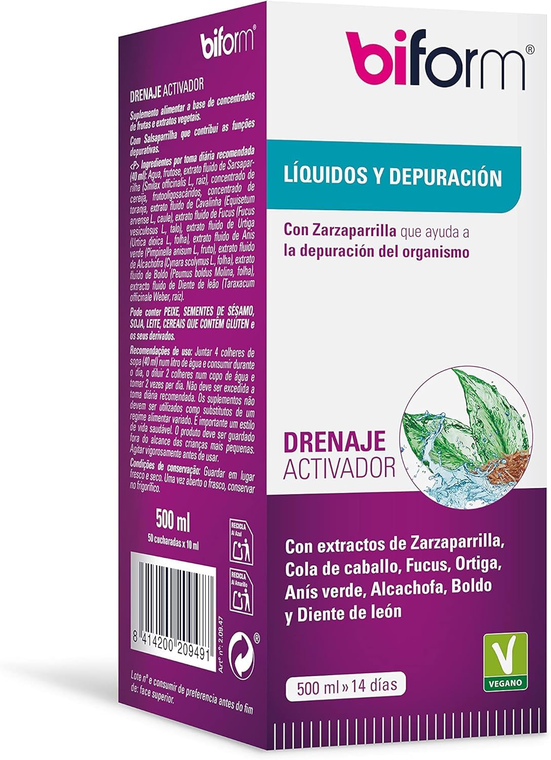BIFORM DRENAJE ACTIVADOR 500 M