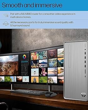 Amazon.com: 2023 HP Pavilion Desktop PC, AMD Ryzen 7 5700G