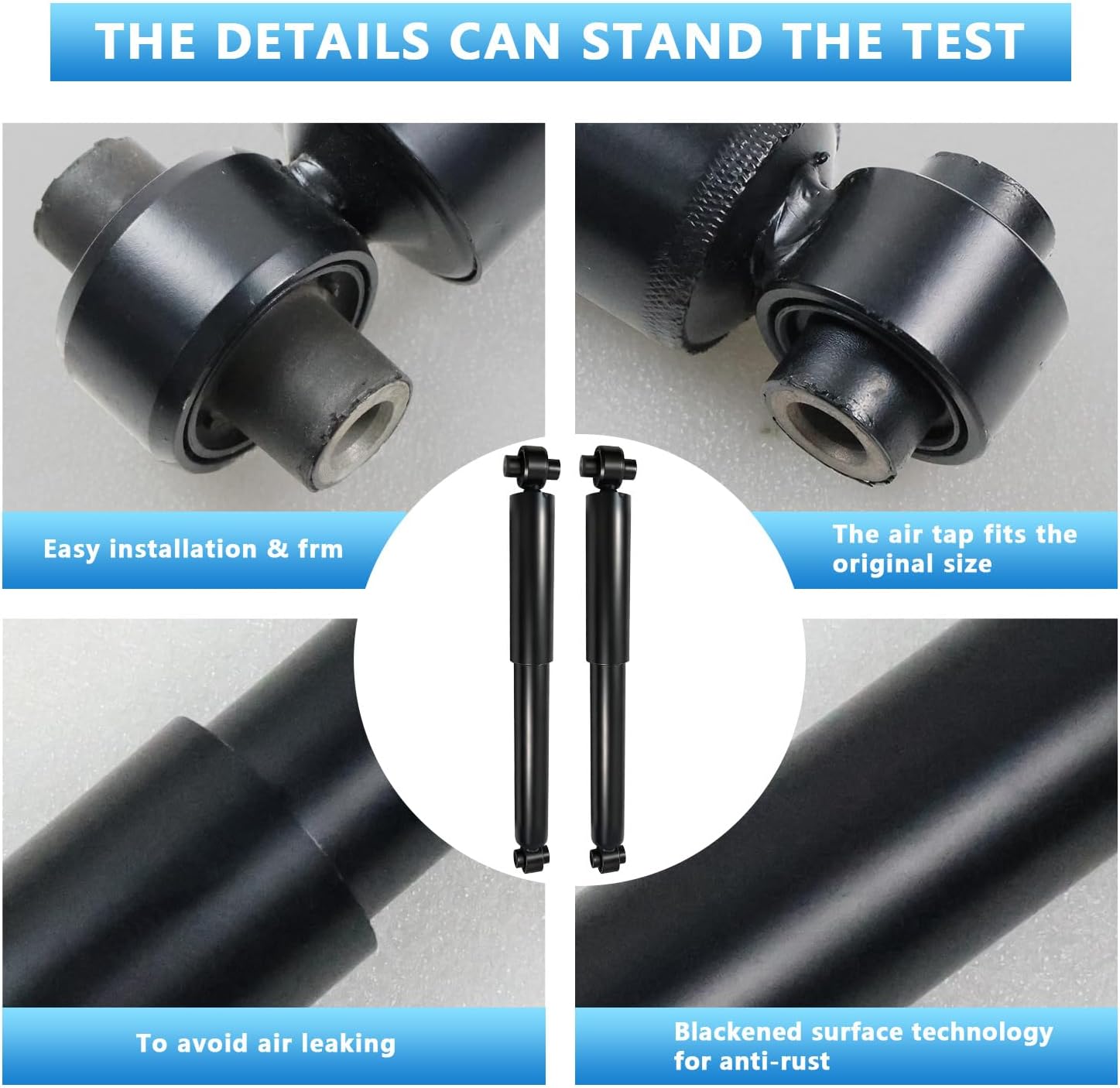 2 PCS Rear Shocks Struts Fit for 2017-2023 Nissan Qashqai, 2008-2022 Nissan Rogue Select Sport, OE:349097 Rear Shock Absorbers