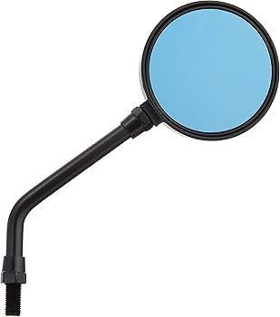 入手困難！★ 外国製！！超お洒落なミラー・★ Amazon | キタコ(KITACO) Z-IIスモールミラー ブルーミラー 取付径M10