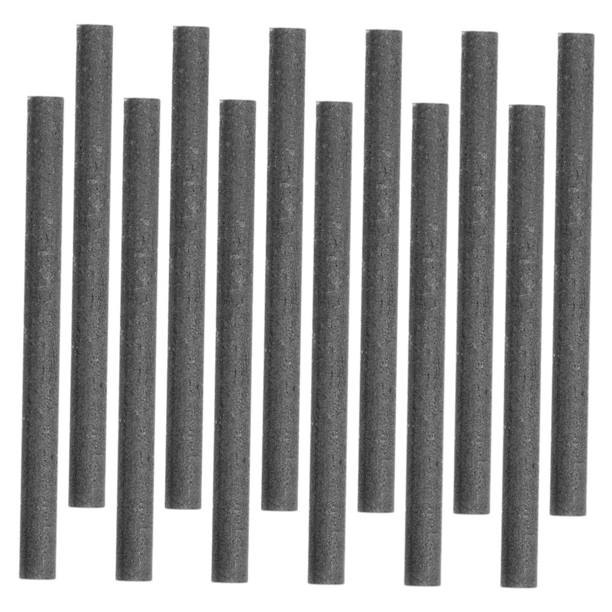 Beatifufu 8mm Graphite Electrode Carbon Rods Conductive Stir Bars Heavy Duty Graphite Mixing Sticks for Metal Melting