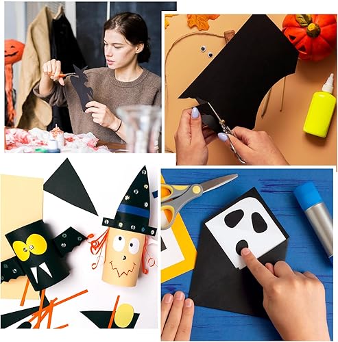 Miniatura 7 de Ctosree 100 hojas de 12 x 12 pulgadas de cartulina para álbum de recortes, 180 Gsm, 65 lb de cubierta, 120 lb de cartulina pesada, suministros