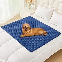 Vista 21 de Smiry Manta impermeable para cama de perro de 30 x 53 pulgadas, suave manta reversible para mascotas, lavable, a prueba de fugas, para sofá